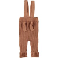 LI & ME robbie rib knit trousers - clay