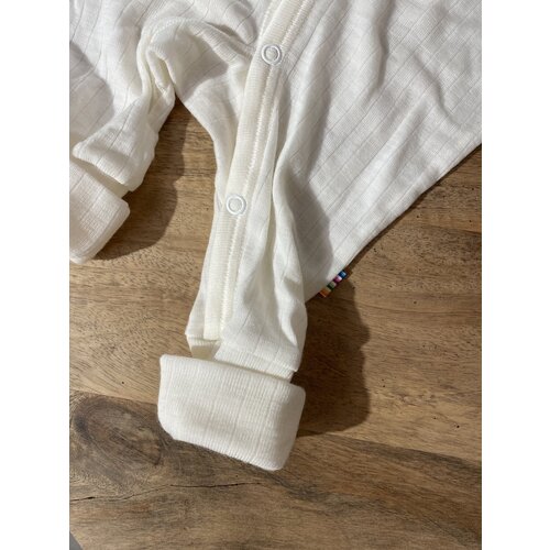 JOHA nightsuit 2 in 1 basic -natural - 100% wool