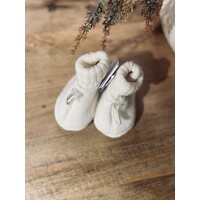 JOHA booties - natural - 100% soft wool