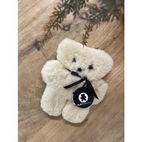 FLATOUTBEARS flatout sheepskin teddy bear - honey