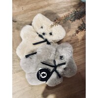 FLATOUTBEARS flatout sheepskin teddy bear - honey