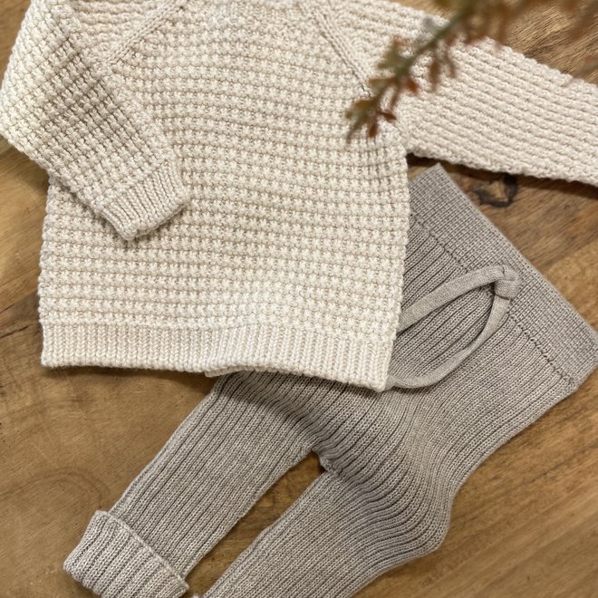miley knit sweater - cream