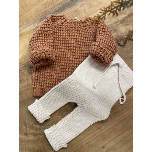 LI & ME miley knit sweater - clay
