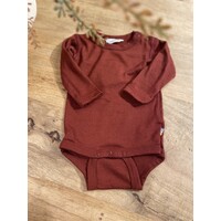 JOHA body long sleeve - bordeaux - 100% wool
