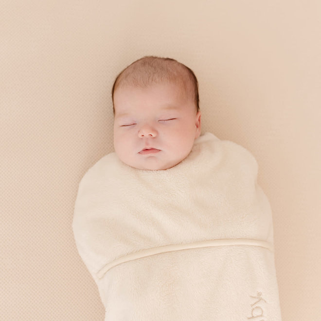 piep swaddle bag teddy - pure TOG 2.0