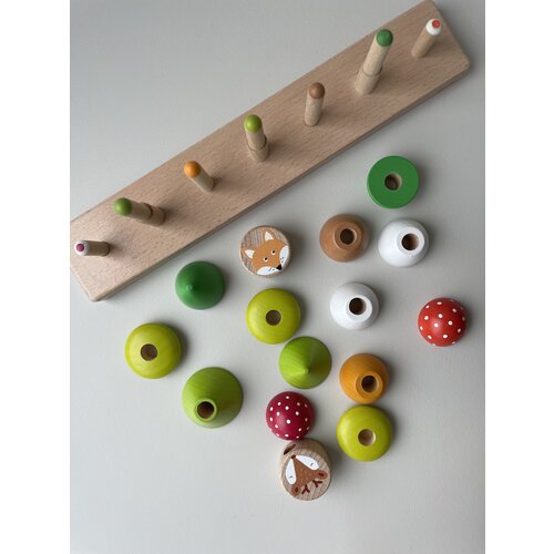 GOKI sorting game: colours & shapes in the woods