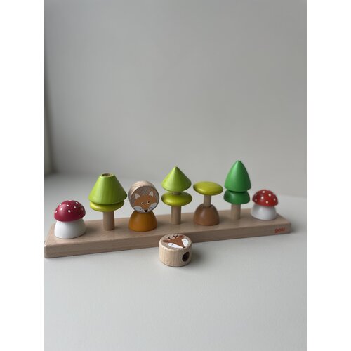 GOKI sorting game: colours & shapes in the woods