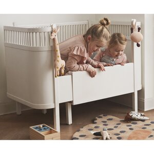 sebra bed - wit