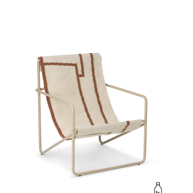 desert chair - cashmere / shape