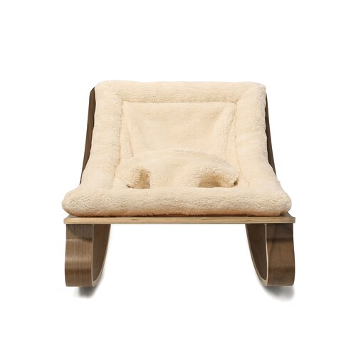 CHARLIE CRANE levo rocker - walnut - fur milk