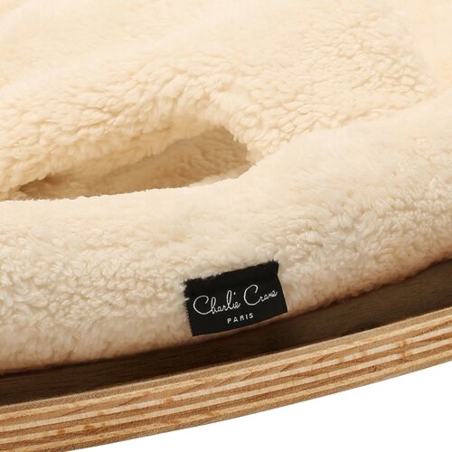 CHARLIE CRANE levo rocker - walnut - fur milk