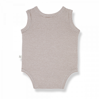 1+ IN THE FAMILY sleeveless striped body