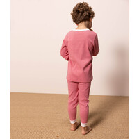 PETIT BATEAU pj set long sleeves - red stripes