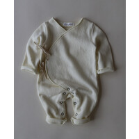 CO LABEL warm eddie babysuit - ecru
