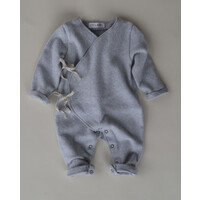 CO LABEL warm eddie babysuit - grey melange