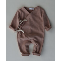 CO LABEL warm eddie babysuit - old rose