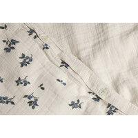 GARBO & FRIENDS muslin bed set junior - blueberry