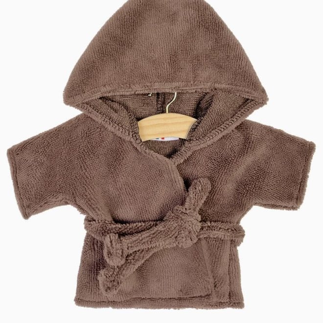 doll clothing - bathrobe brown