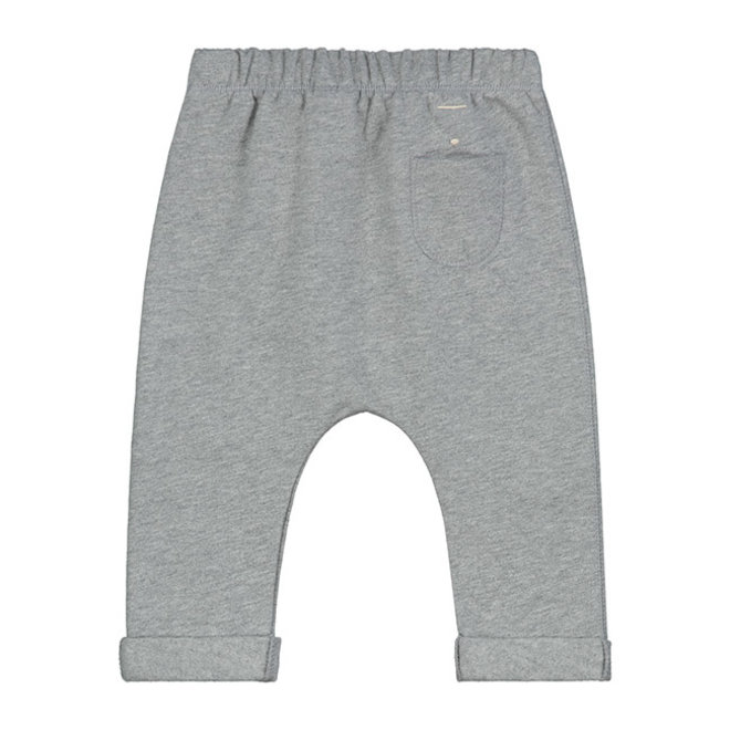 baby pants - grey melange