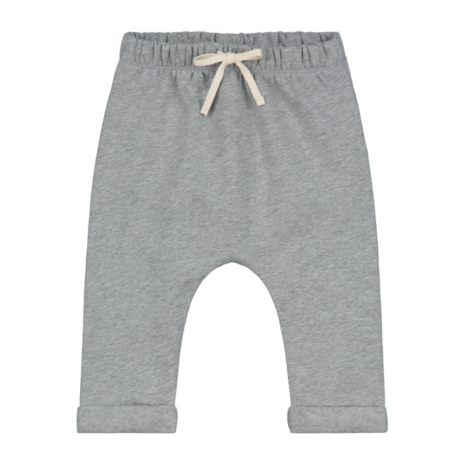 baby pants - grey melange