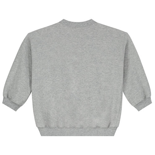 GRAY LABEL baby dropped shoulder sweater - grey melange