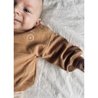 GRAY LABEL baby dropped shoulder sweater - biscuit