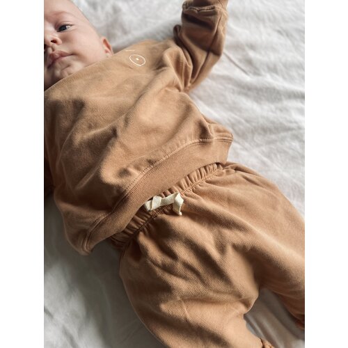 GRAY LABEL baby dropped shoulder sweater - biscuit