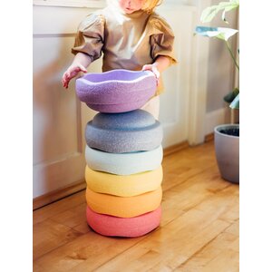 original rainbow pastel - set of 6