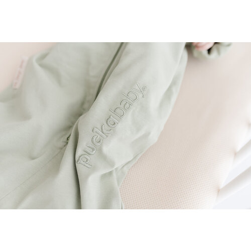newborn sleeping bag cotton 0-6M - olive TOG 0.5 PUCKABABY newborn sleeping bag cotton 0-6M - olive TOG 0.5