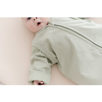 newborn sleeping bag cotton 0-6M - olive TOG 0.5 PUCKABABY newborn sleeping bag cotton 0-6M - olive TOG 0.5