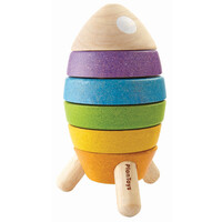 PLAN TOYS stacking rocket