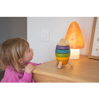 PLAN TOYS stacking rocket