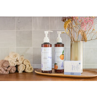 TIMBOO 3 pack washcloths - frosted almond