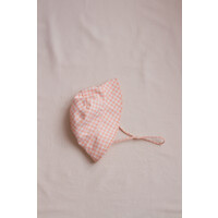 INA SWIM bucket hat - apricot gingham