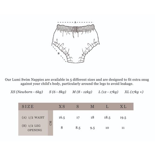 INA SWIM lumi swim nappy - mineral