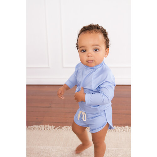 INA SWIM nella rash shirt - blueberry