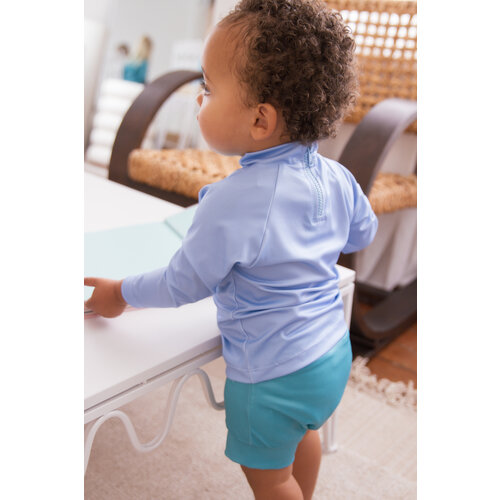 INA SWIM nella rash shirt - blueberry
