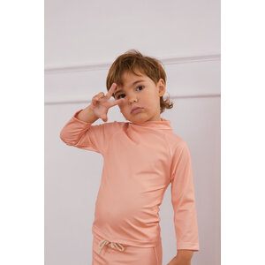 nella rash shirt - apricot