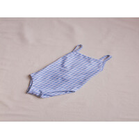 INA SWIM mara swimsuit - azure gingham