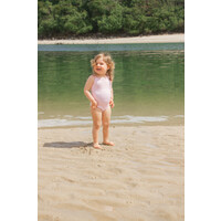 INA SWIM mara swimsuit - apricot gingham