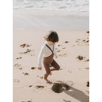 SILLY SILAS footless cotton tights - granola
