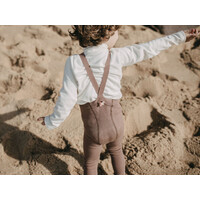 SILLY SILAS footless cotton tights - granola