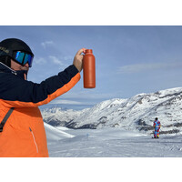 EKOBO insulated reusable bottle 350ml - brick