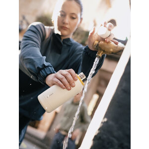 insulated reusable bottle 350ml - ivory