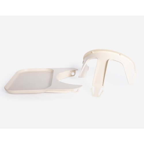 KAOS safety rail recycled plastic + tray for kaos chair - ivory