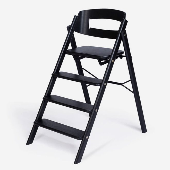 klapp oak chair black