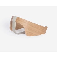 KAOS natural oak safety rail for klapp chair