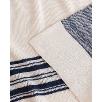 HVID blanket gilbert - off-white/blue