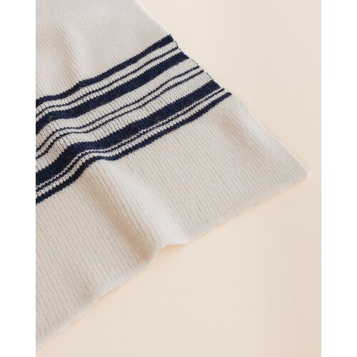 HVID blanket gilbert - off-white/blue