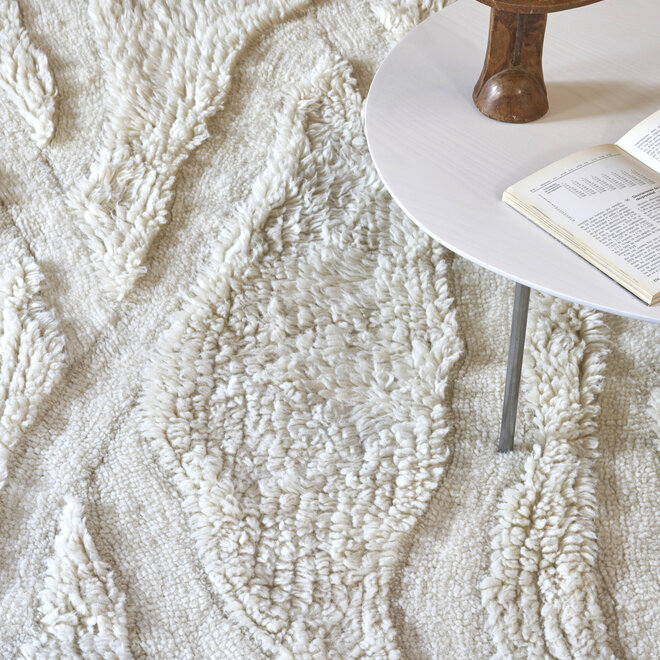 washable rug enkang ivory